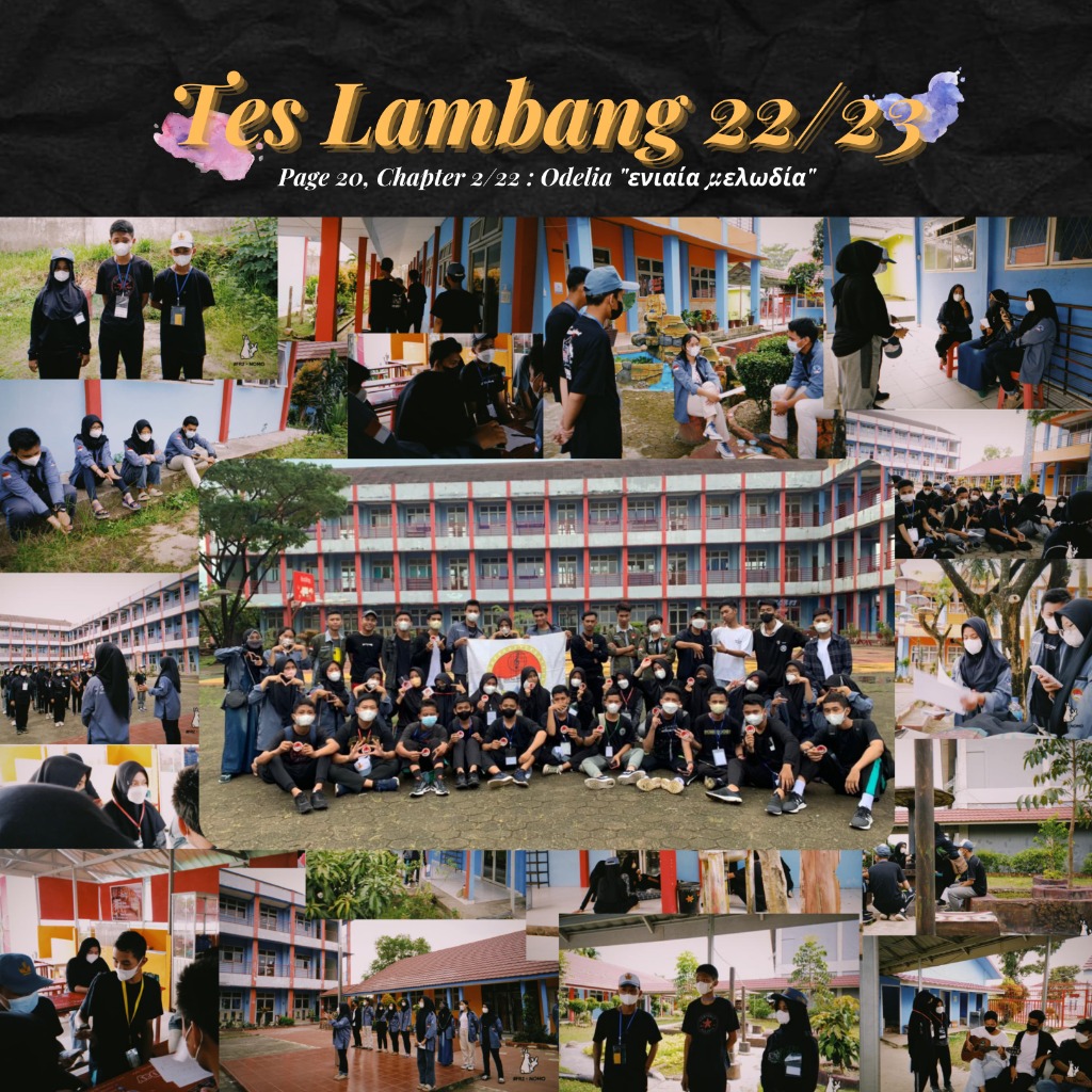SMAN 22 Palembang - Tes Lambang 22/23 Odelia Crumpled Paper Collage