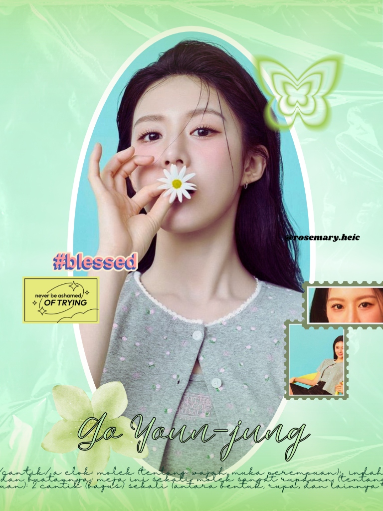 Go Youn-jung - Blessed Floral Aesthetic