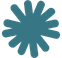 Y2K Teal Flower